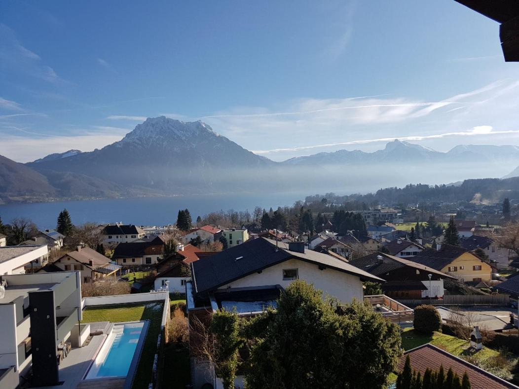Dachwohnung Mit Seeblick Альтмюнстер Экстерьер фото